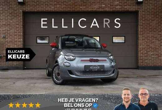 Fiat CABRIO 42kWh / SOH 95% / RED / CARPLAY / GPS / C ...