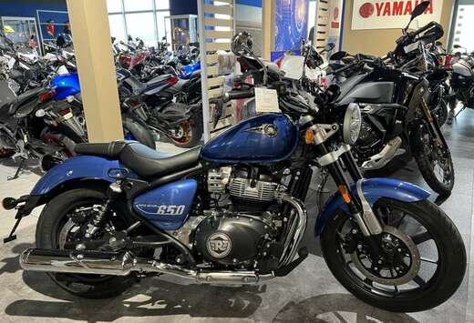 Super Meteor 650 bleu Astral