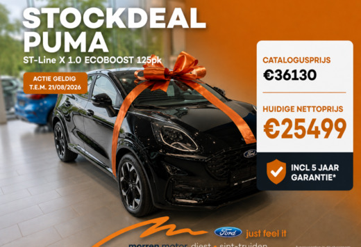 Ford ST-Line X 1.0 Ecoboost 125pk M6
