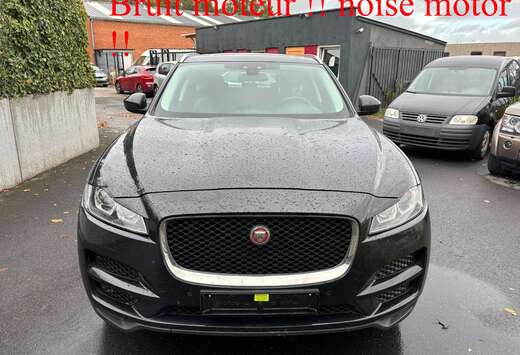 Jaguar F-Pace 2.0 D noise motor  bruit moteur