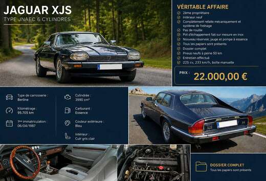 Jaguar Type JNAEC 6 cylindres