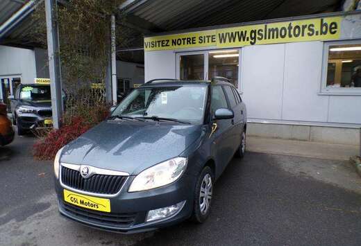 Skoda Break 1.6TDi 90cv gris 05/14 Airco Radio Lecteu ...