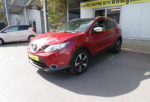 Nissan 1.5dCi 110cv rouge 02/17 Airco GPS Cruise Capt ...
