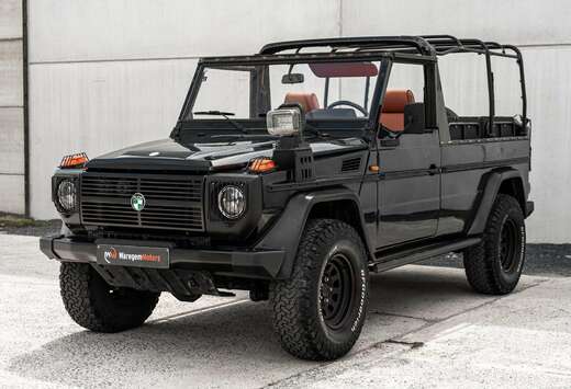 Mercedes-Benz 300 GD Puch Cabrio Brown leather Cabrio ...