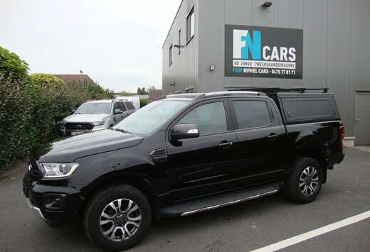 Ford 212pk, alu cab, gps, camera, leder, btw in, 2021