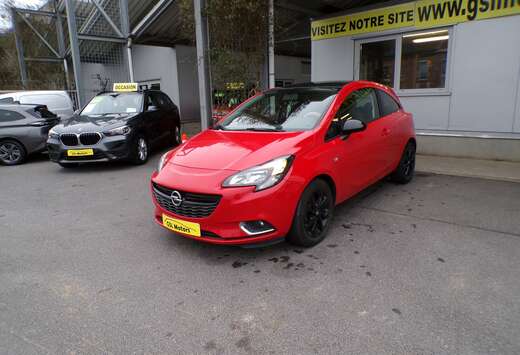 Opel 1.2 70cv 3portes rouge 06/15 Airco Capteurs Crui ...