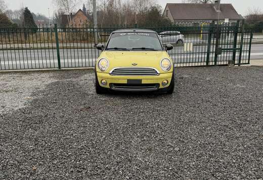 MINI Mini Cooper Cabrio 1.6 Benzine 2009  Geel  193.4
