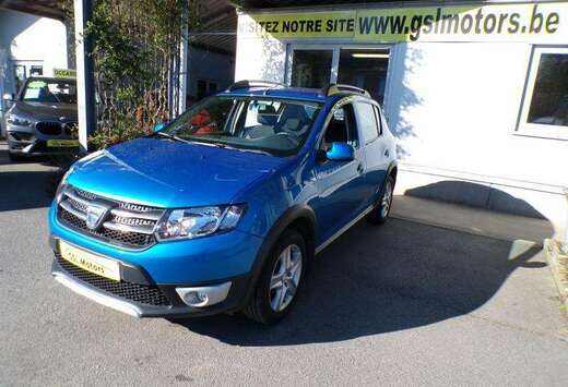 Dacia 0.9TCe 90cv bleu 03/16 Airco GPS Capteurs Cruis ...