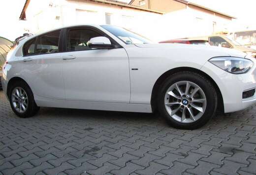 BMW 116i Crossed Flag