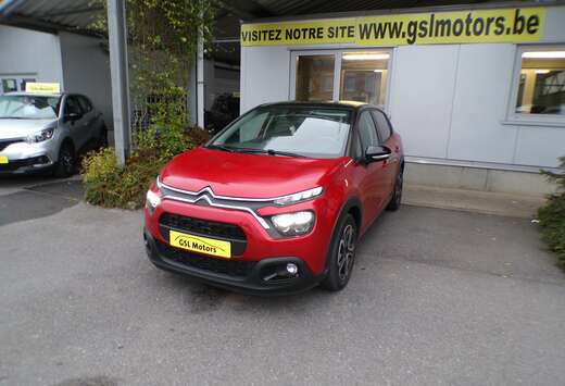 Citroen 1.2i 83cv rouge 06/21 42.812km Airco GPS Blue ...