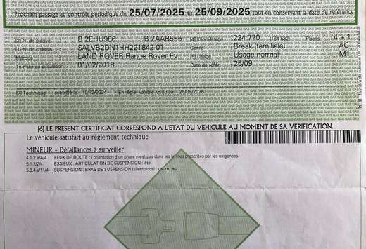 Land Rover Evoque 2.0 eD4 2WD Urban Series Pure