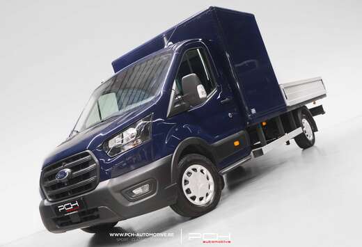 Ford Transit 2.0 TDCi Plateau Ridelle / Benne + Coffr ...