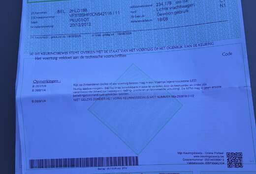 Peugeot Partner 1.6 HDi Pack CD Airco