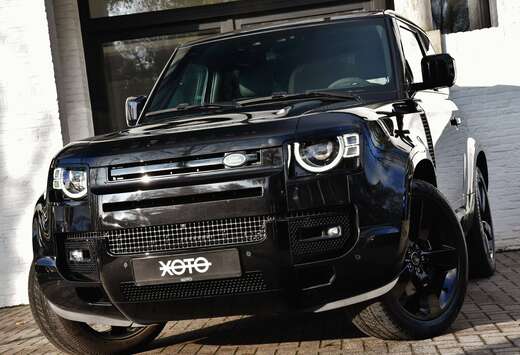 Land Rover 90 P525 V8 ** FULL BLACK / BTW / LICHTE VR ...