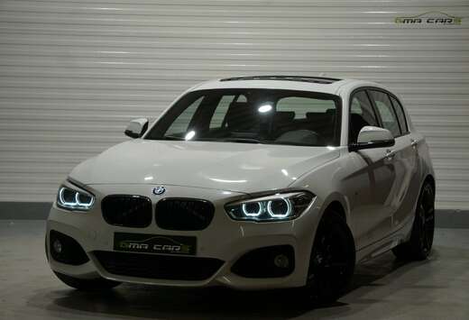 BMW 118iA-Navi-cruiseC-Airco-BT-Opendak-Garantie