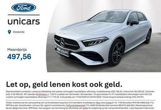 Mercedes-Benz A e AMG Line