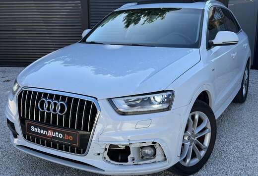 Audi Q3 2.0 TDi  S LINE  TOIT PANORAMIQUE  NAVI  XENO ...