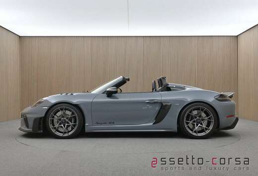 Porsche 718 Boxster Spyder RS Weissach*Lift*90L*Carbo ...