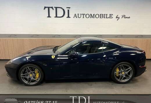 Ferrari 4.0 V8*BLEU POZZI*CUIR CIOCCOLATO*BELGE*HISTO ...