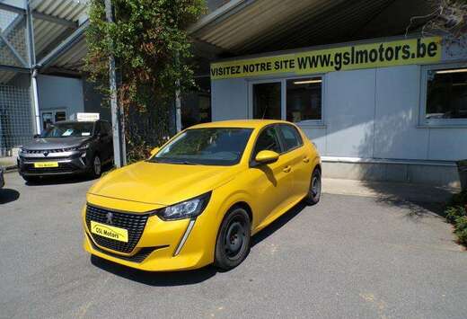 Peugeot 1.2i 100cv jaune 06/20 80.026km Airco GPS