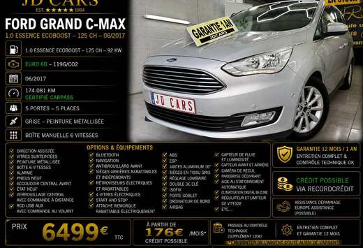 Ford Grand C-Max 1.0 EcoBoost Titanium Start-Stop