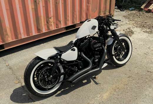 1200 Blanche Bobber Unique Custom TRÈS RARE