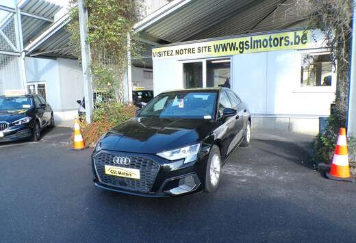 Audi A3 2.0 TDi 115cv noir 09/21 64.715km Airco GPS U ...