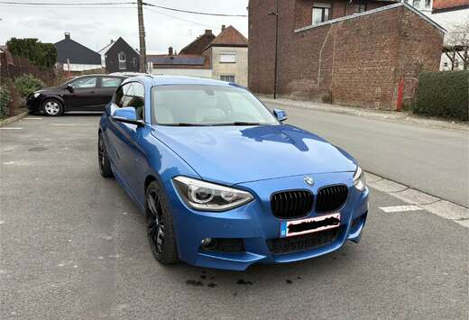BMW 116i Pack M Estoril blue