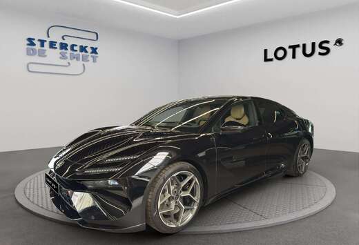 Lotus 600 GT SE - STELLAR ZWART - GOLD NAPPA LEATHER