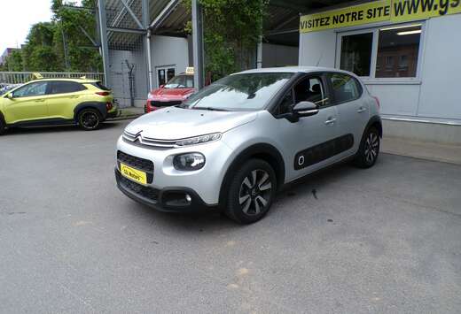 Citroen 1.2i 82cv Gris alu 04/18 Airco GPS Radio Blue ...