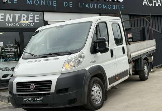 Fiat 2.3D L4 7PLACES TVAC*BTWIN BENNE GARANTIE 12MOIS