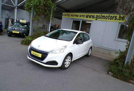 Peugeot 5Portes 1.2i 68cv Blanche 06/2017 Radio CD US ...