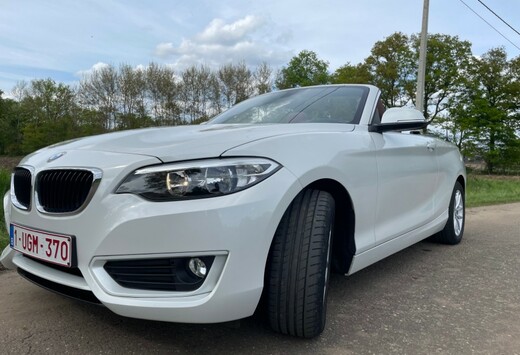 BMW 220i Cabrio automaat - Topstaat!