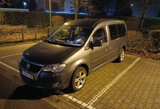 1 moto kawasaki + vw caddy