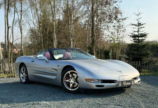 Corvette Cabrio Belgian Car Like New Top Condition