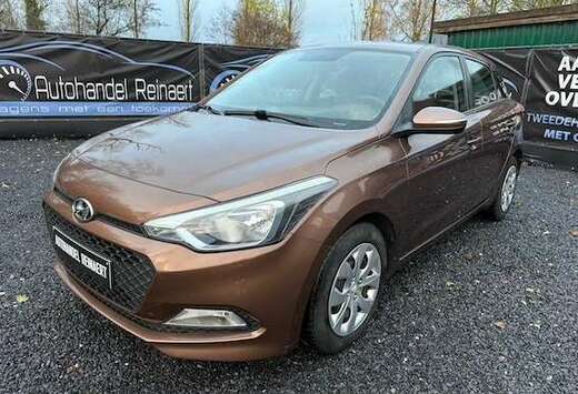 Hyundai i20 blue 1.2 Benzine, Airco, Pdc, + 12m Garan ...