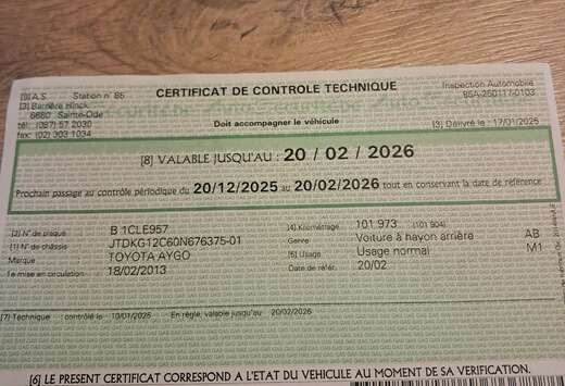 Toyota Aygo 1.0i Comfort