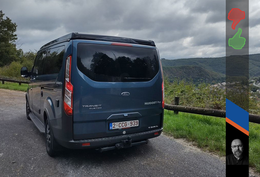 ROADTRIP - Wat vind ik van de Ford Transit Custom Nugget Plus? #1