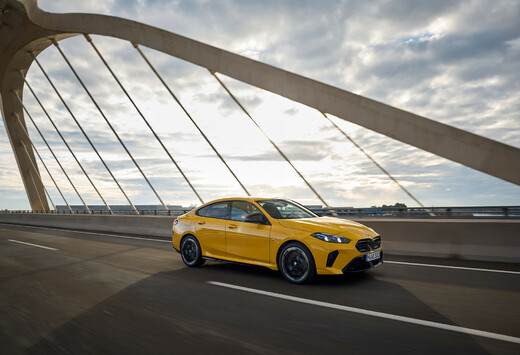Speed Yellow BMW M235 Gran Coupé 2025
