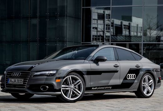 Audi A7 Sportback Piloted Driving: Knight Rider
