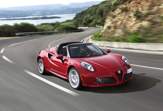 Alfa Romeo 4C Spider: Kabaalmaker