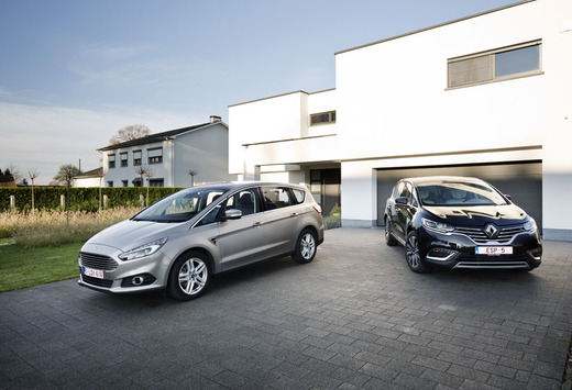 Ford S-Max 2.0 TDCi contre Renault Espace 1.6 dCi : Le nouveau défi