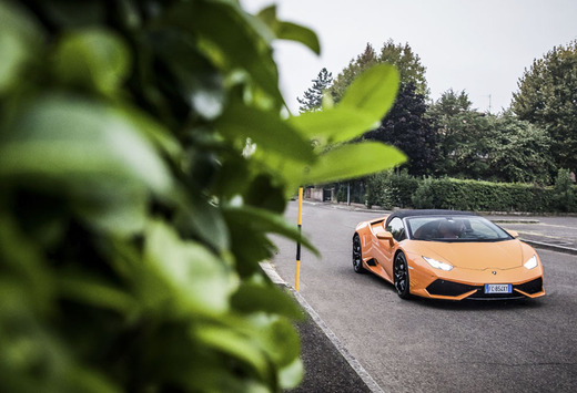 Lamborghini Huracan LP 610-4 Spyder : Met de haren in de stormwind