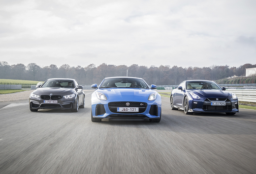 3 Supersportieve Coupés : Met rollende spierballen