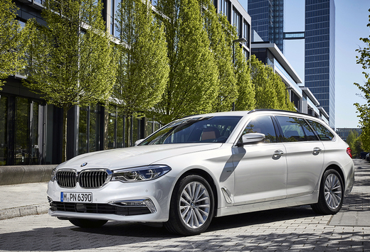 BMW 5-Reeks Touring : Verhuizen in zachtheid