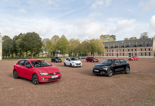 La Volkswagen Polo et la Ford Fiesta 2018 face à 5 rivales