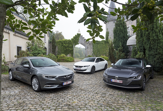 Peugeot 508 vs 2 rivales