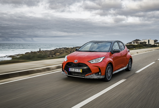 Toyota Yaris Hybrid : Scratch vert?