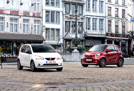 Smart EQ Fortwo vs Seat Mii Electric : Elektrische stadsauto's