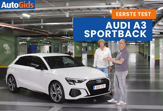 AutoGids test de nieuwe Audi A3 Sportback. Bekijk de video!